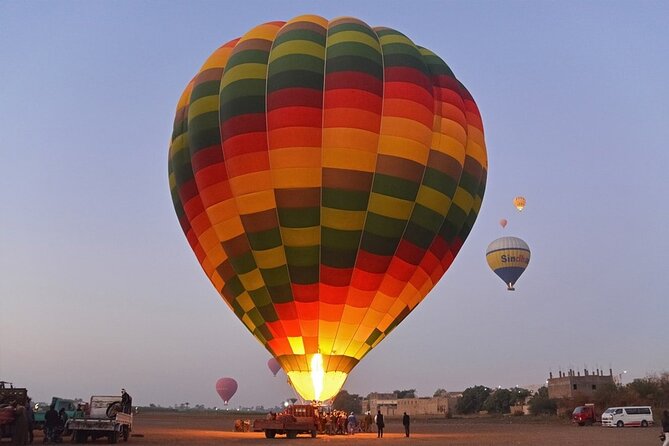 Luxury Hot Air Balloon Experience in Luxor - Booking Details