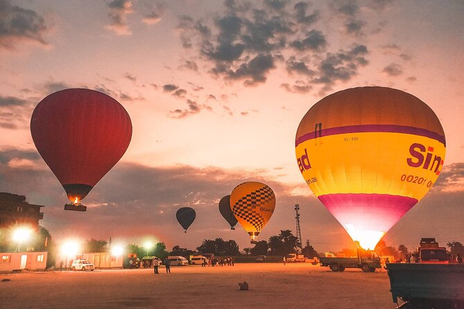 Luxury Hot Air Balloon Experience in Luxor With Pick-Up - Pickup Information