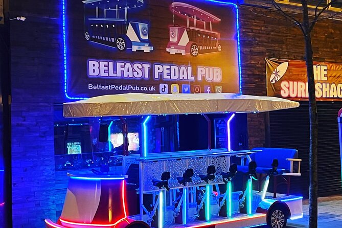 Luxury Party Bike Tour of Belfast City (Individual Seat) - The Sum Up