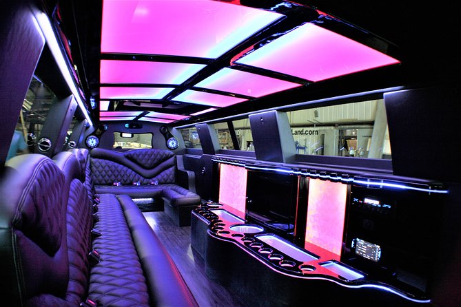 Luxury Party Bus Limo in Miami - High-End Amenities on Board