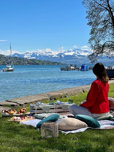 Luxury Picnic by Zurich Lake - Picnic Setup and Amenities