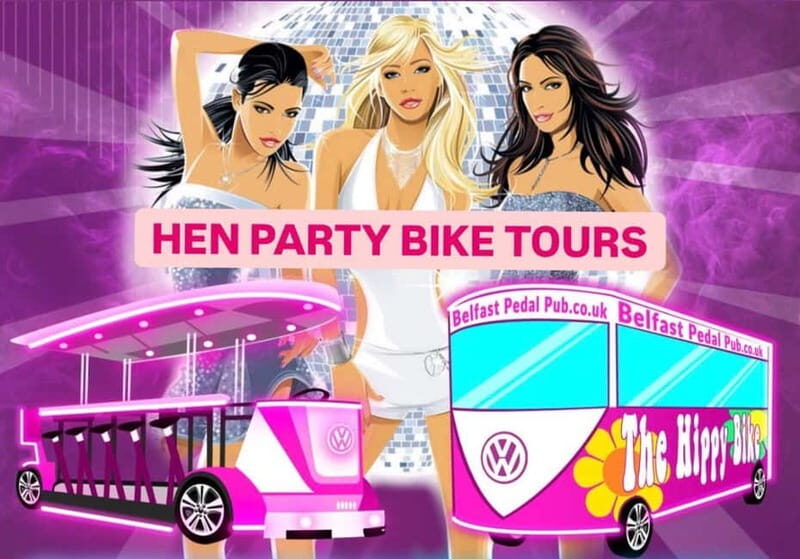 Luxury Pink Hen Party Bike Tour of Belfast - Good To Know
