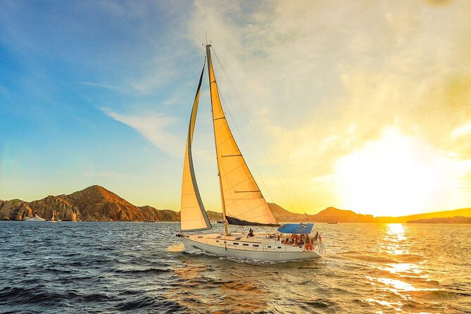 Luxury Sailboat Tour at Sunset in Los Cabos Snacks Premium Drinks - Spectacular Sunset Views and Marine Wildlife