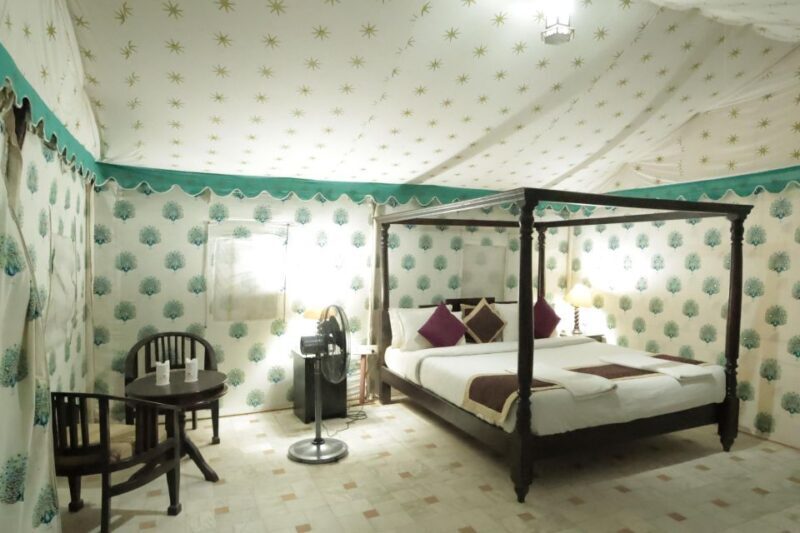 Luxury tent, dinner, breakfast, camel ride in thar desert - The Camp — Comfort Amidst the Dunes