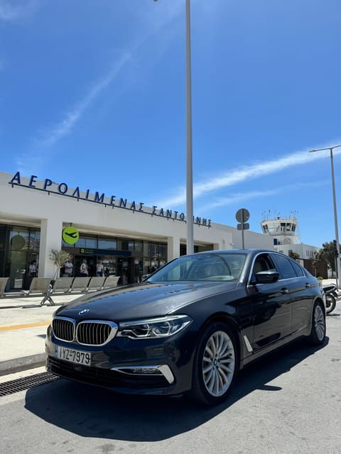 Luxury Transfer With Our New Limousine BMW 530E - Booking Your Experience