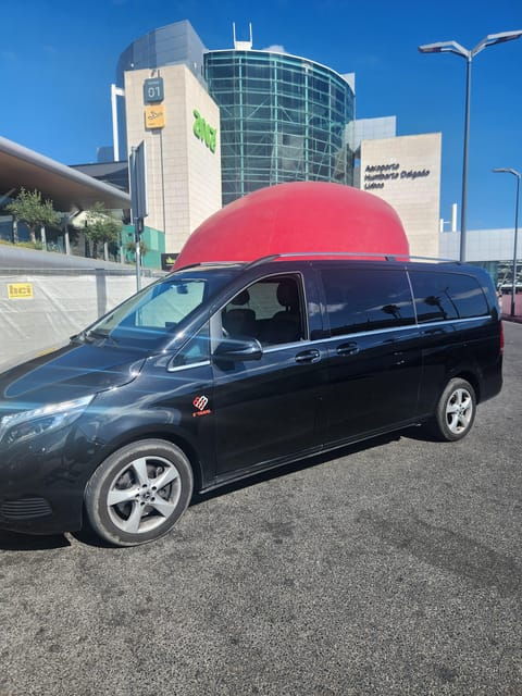 Luxury Van Airport - Lisbon City/ From Lisbon City - Airport - Driver and Communication