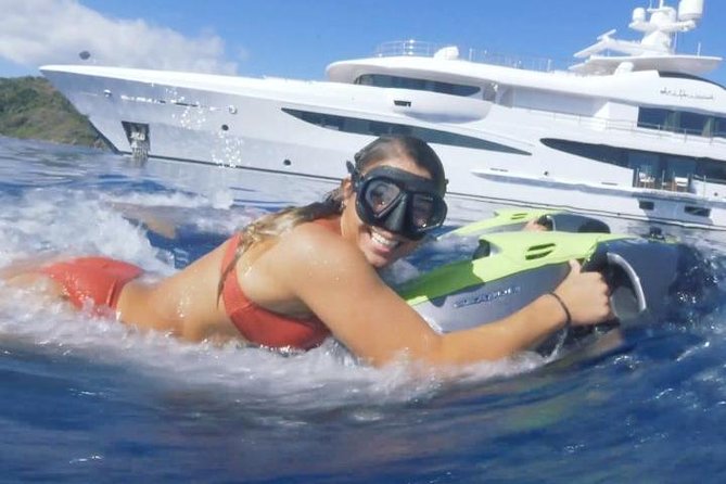 Luxury Water Toys Boat Tour Ibiza - SEABOB- Paddle Surf Boards - Inclusions and Safety
