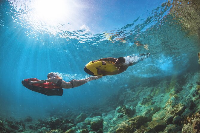 Luxury Water Toys Boat Tour Ibiza - SEABOB- Paddle Surf Boards - Directions