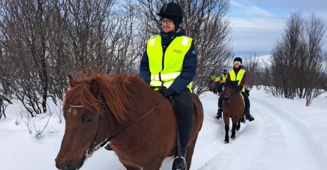 Lyngen Horseback Winter Riding Experience - Itinerary Details