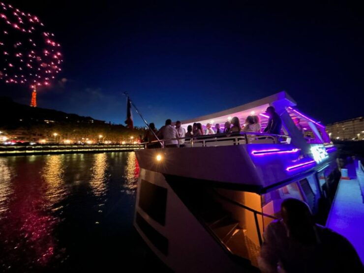 Lyon: Bastille Day Cruise With Appetizers and Fireworks - Booking Information
