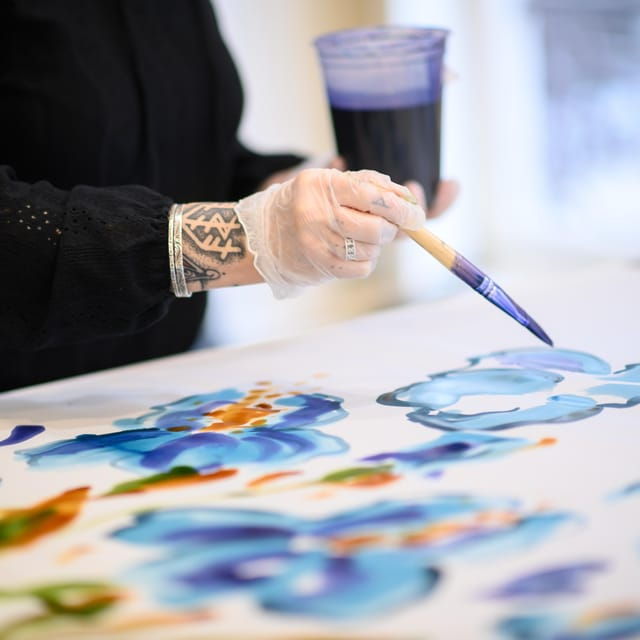 Lyon: Create Your Own Traditional Lyonnais Silk Square - The Workshop Experience