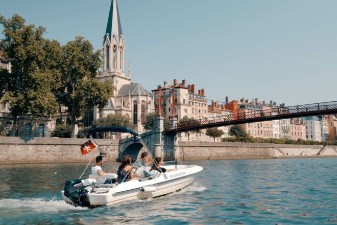 Lyon: Electric Boat Rental Without a License - Highlights