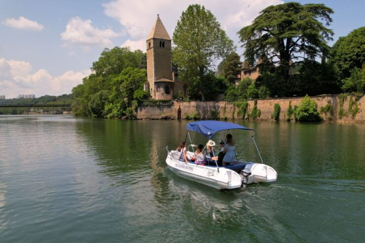 Lyon: From Confluence to Barbe Island in Electric Boat - Good To Know