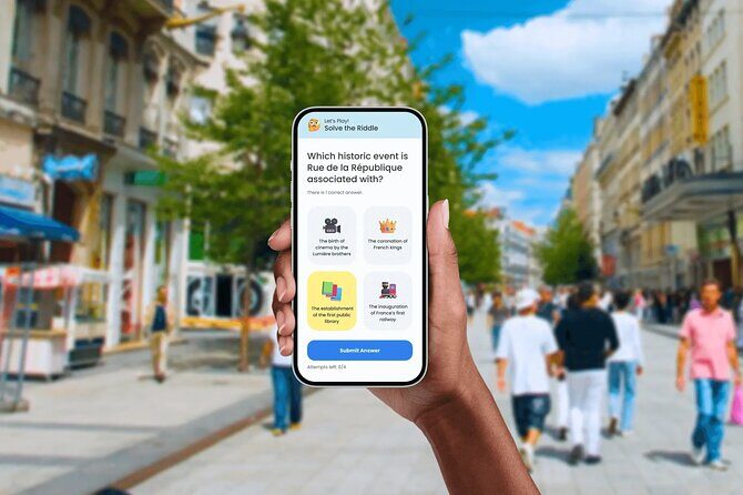 Lyon Interactive City Tour - Discover Lyon at Your Own Pace with the Lyon Interactive City Tour