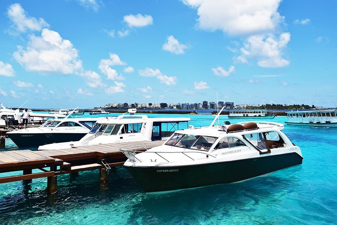 Maafushi: Airport Transfer By Speedboat - Pick-up Instructions
