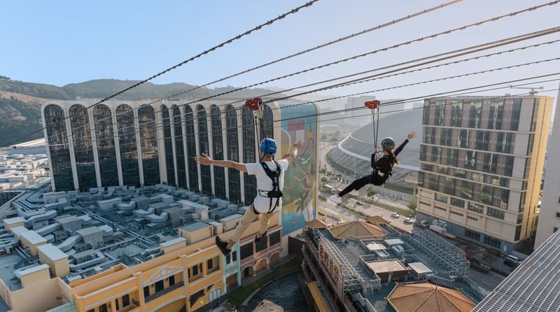 Macau Zipcity - Asia Pacific first urban zipline attraction - ZIPCITY Macau at a glance