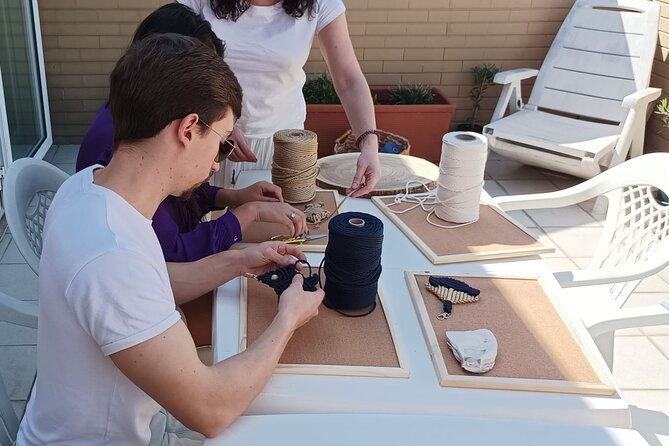 Macramé Workshop in Gaia - Provided Materials and Snacks