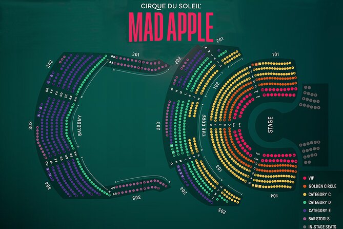 Mad Apple by Cirque Du Soleil at New York New York Hotel and Casino - Pricing and Ticket Information