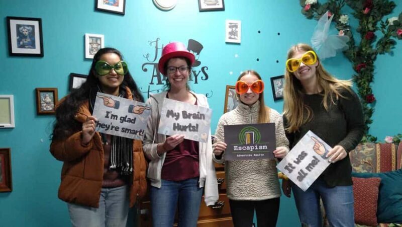 Mad Hatter's Hat - Escapism - Escape Room Experiences - Discovering Mad Hatters Hat at Escapism: A Fun Puzzle Adventure in North Island, New Zealand