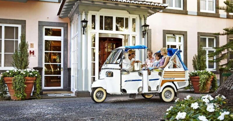 Madeira: Botanical Garden in a Tuk-Tuk Tour - The Itinerary in Detail