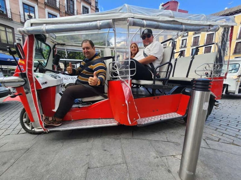 Madrid: 2-hour private tuk tuk tour - What you’ll see and experience