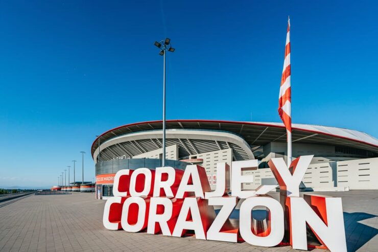 Madrid: Atlético De Madrid Stadium Entry - Modern and Iconic Stadium