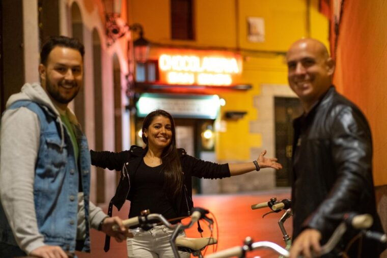 Madrid by Night: Vintage Bike Tour Highlights/Optional Tapas - Key Stops and Itinerary