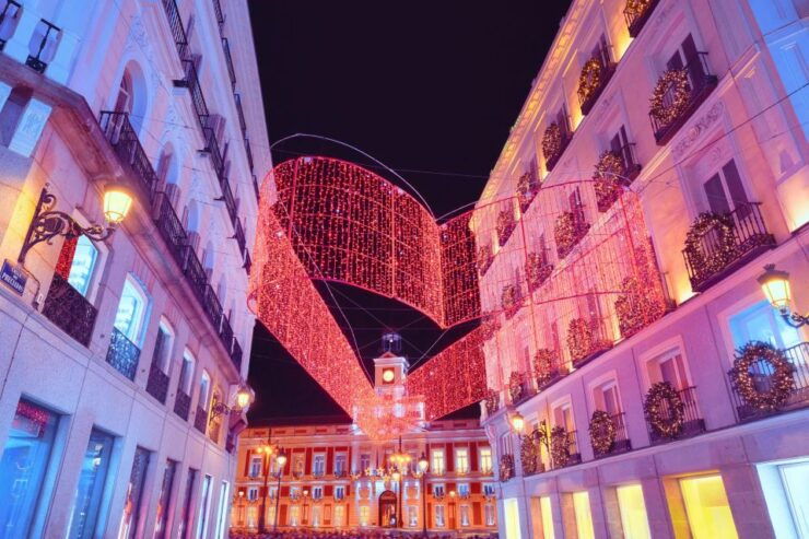 Madrid: Christmas Lights Tour by Open-Top Double Decker Bus - Experience the Festive Magic