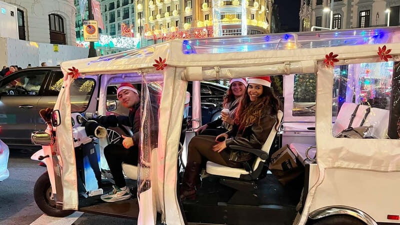 Madrid: "Christmas Tuk Tuk. Luxury Lights and Joy Ride" - Good To Know