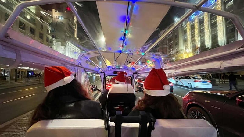 Madrid: "Christmas Tuk Tuk. Luxury Lights and Joy Ride" - The Sum Up