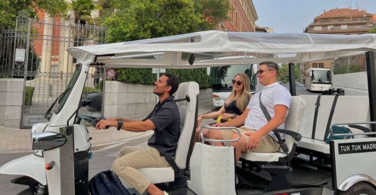 Madrid: City Highlights Private Tuk-Tuk Tour W/ Audio Guide - Tour Details