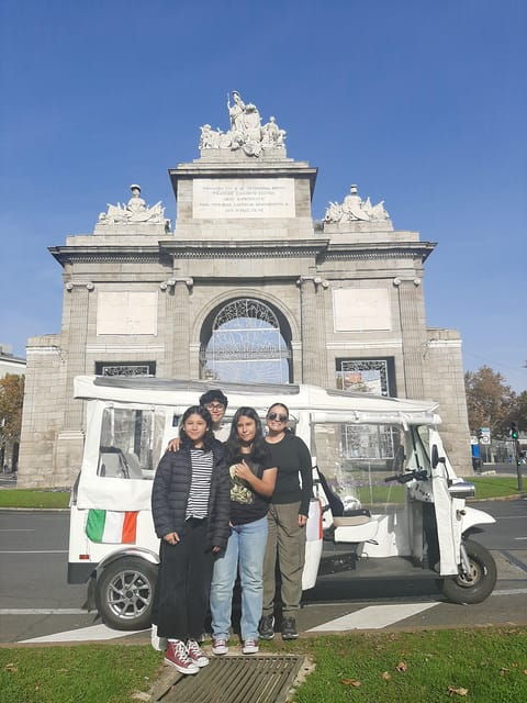 Madrid: Discover Madrid in Tuk-Tuk - Important Information and Recommendations
