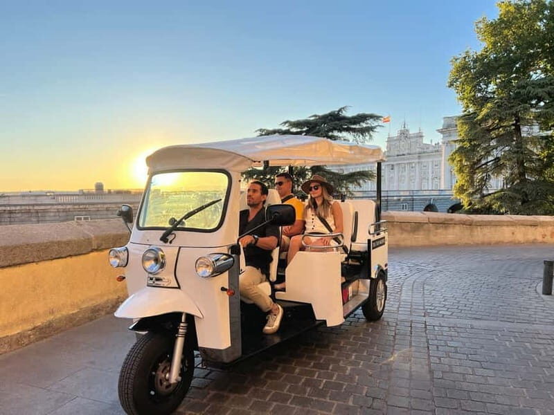 Madrid: Discover the City by Private Electric Tuk Tuk - An Introduction to the Experience