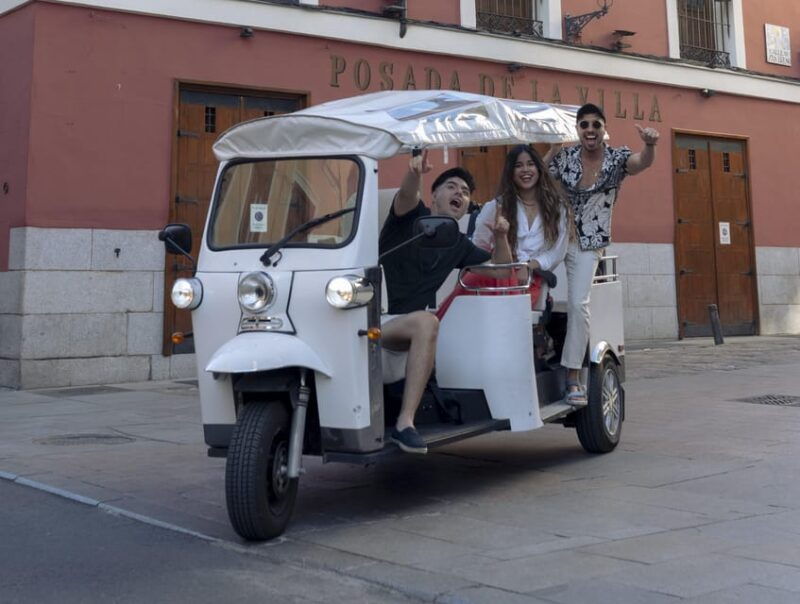 Madrid: Exclusive Panoramic Views in Tuk Tuk - Good To Know