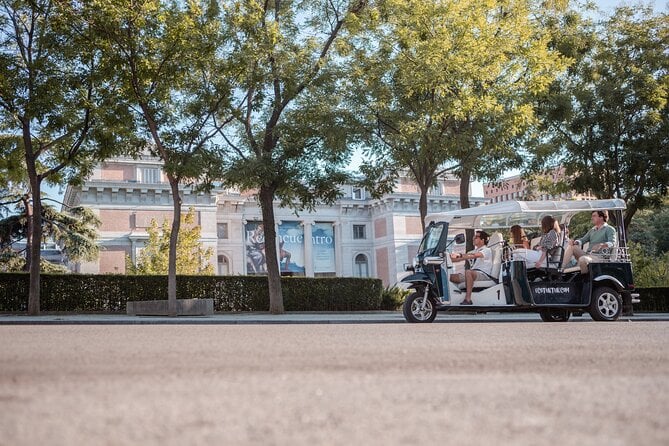 Madrid Expert PLUS Tour in Private Eco Tuk Tuk - Meeting and Pickup