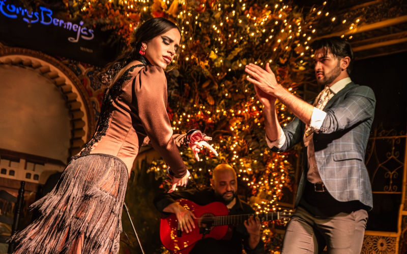 Madrid: Flamenco Show at Torres Bermejas Ticket - An hour of guitar, song, and footwork