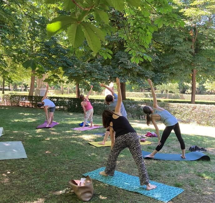 Madrid: Flow Yoga class in Retiro Park - FAQ