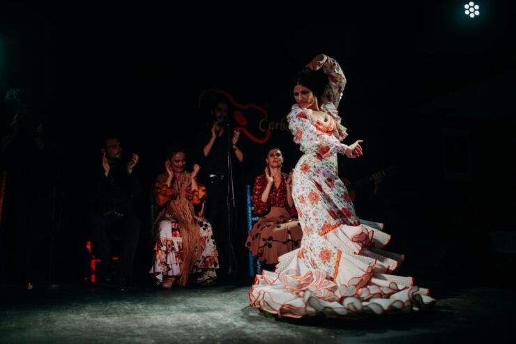 Madrid: Guided Tapas Food Tour & Authentic Flamenco Show - Tour Duration and Language