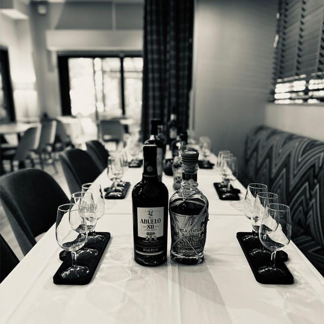 Madrid: International Rum Tasting With Rummelier - Included Amenities