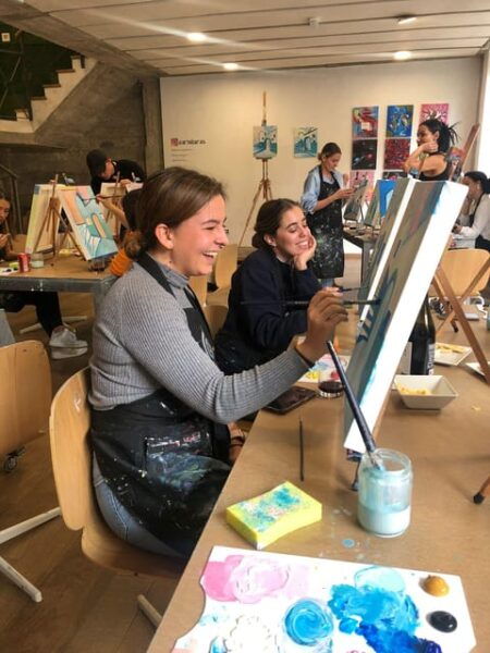 Madrid: Learn to Paint, Sip Wine, Enjoy Snacks & Music - Frequently Asked Questions