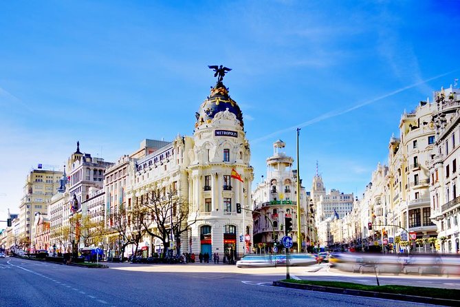 Madrid Panoramic Tour With Royal Palace Entrance Ticket - Calle Mayor and Historic Streets