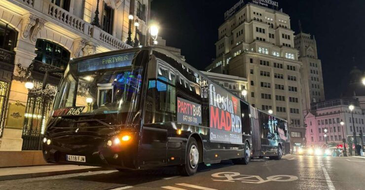 Madrid Party Bus All Night Nightclub Tour - Booking and Logistics Details