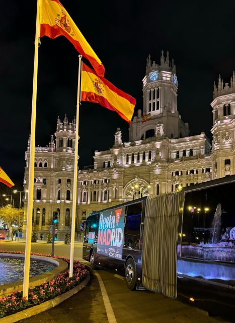 Madrid Party Bus All Night Nightclub Tour - Experience and Inclusions