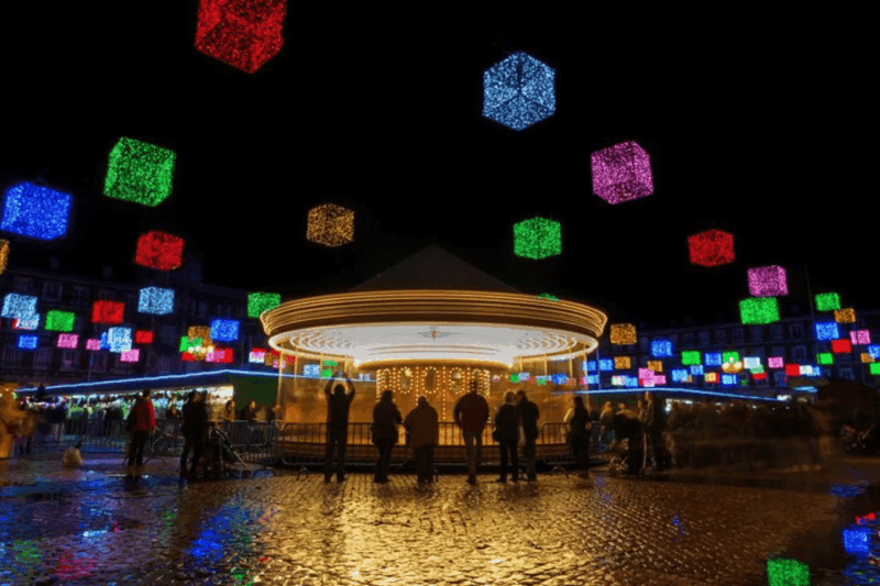 Madrid: Plaza Mayor Christmas Market & City Walking Tour - Itinerary and Highlights