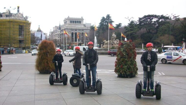 Madrid Private Segway Tour. Retiro Park - Centro Historico - Itinerary Highlights