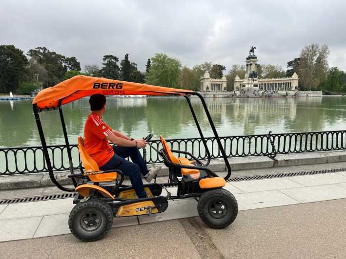 Madrid: Retiro Park Guided Electric 4 Wheel Vehicle Tour - Tour Details