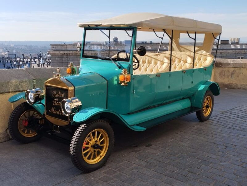 Madrid Retro Tour 120 Min, Old Town, Modern Madrid + Surprise Destination - Itinerary Highlights