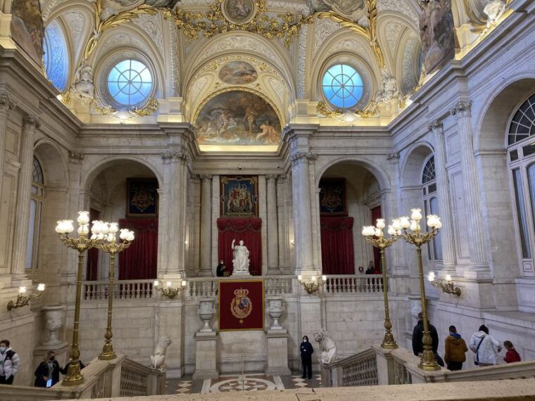 Madrid: Royal Palace Tour and Tickets. Small Group - Important Information
