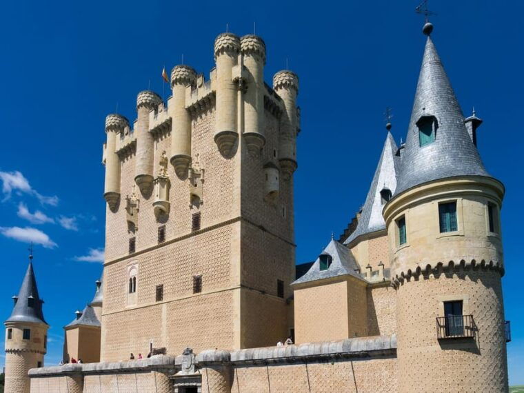 Madrid: Segovia Castle With High-Speed Train Tickets - Exploring the Roman Aqueduct