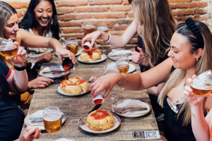 Madrid: Tapas Crawl Food Tour With 6 Tapas and 4 Drinks - Booking Information